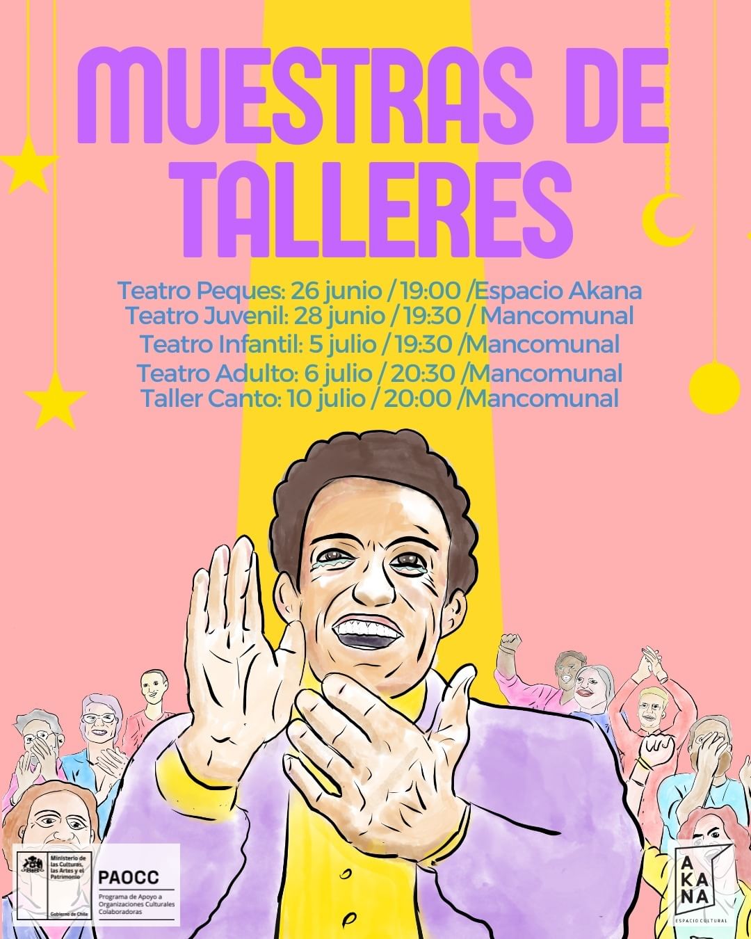 Muestra talleres Akana