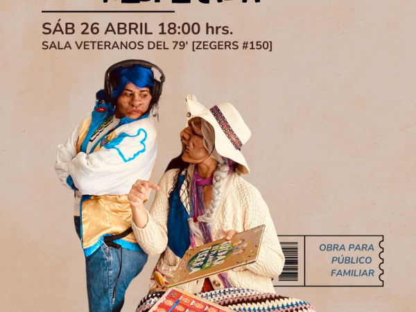 Afiche Utopía en el Veteranos - Chofita y una visita inesperada
