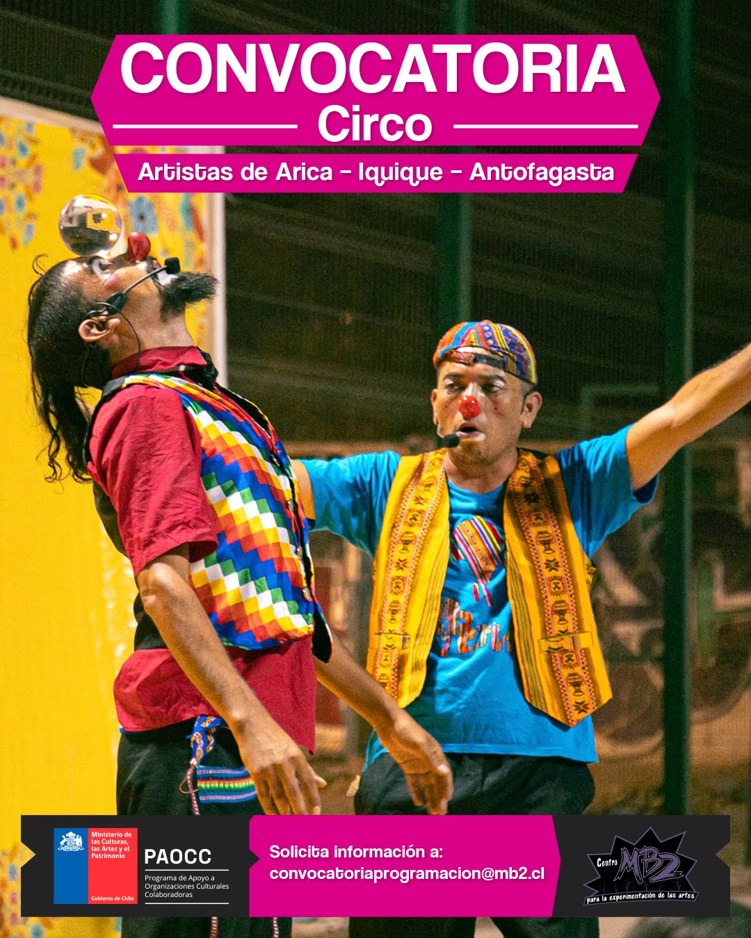 Convocatoria Circo Mb2