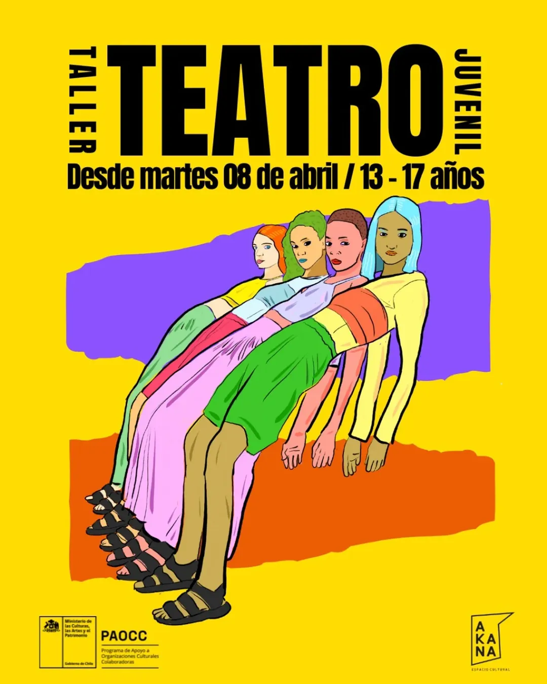 Teatro juvenil Espacio Akana 2025