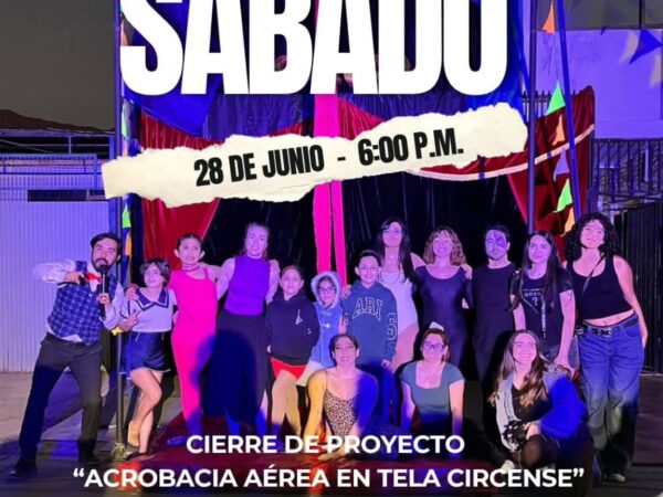 Cierre de proyecto - Acrobacias áreas en tela circense