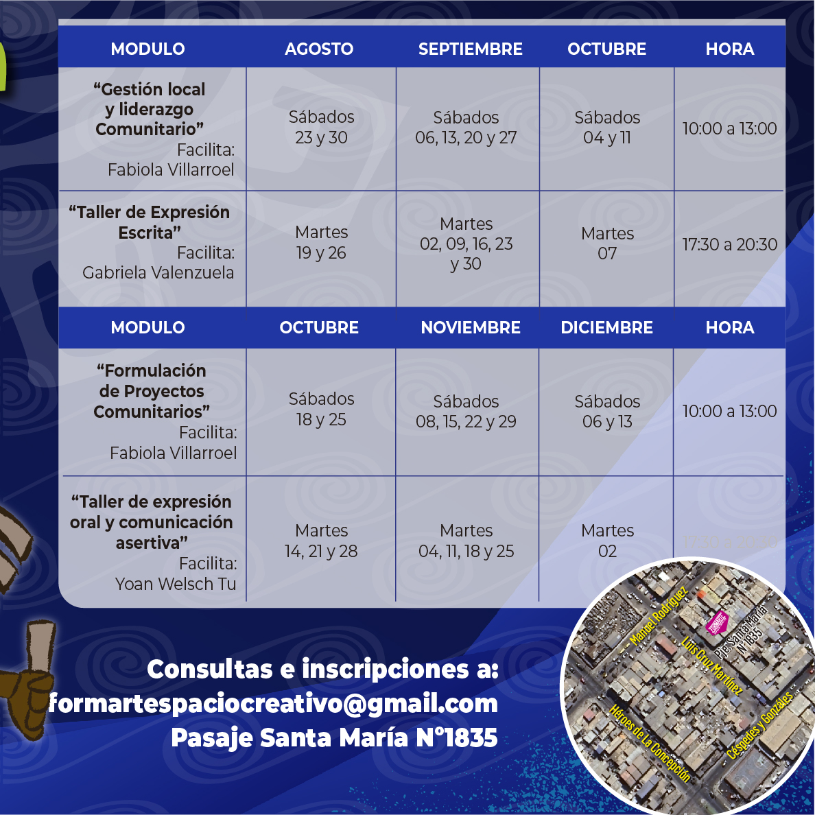 Afiche - Cronograma de actividades Afiche - Cronograma de actividades