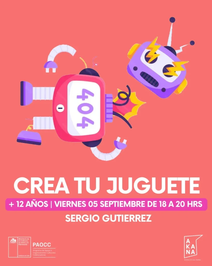 Afiche Crea tu Juguete