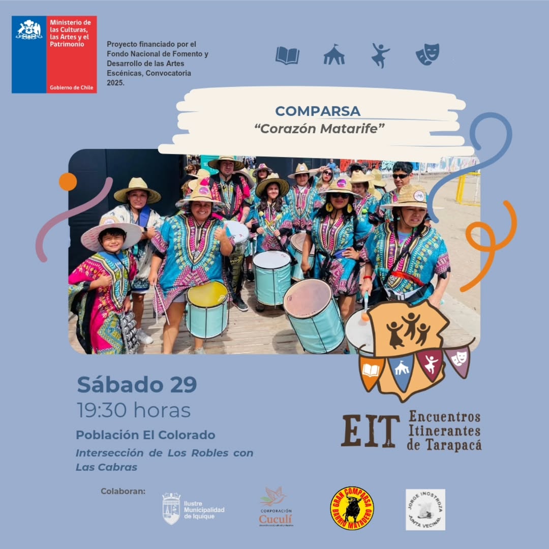 Comparsa Corazón Matarife en EIT Iquique