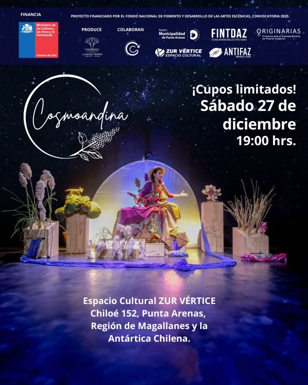 Cosmoandina en Punta Arenas 2025 Cosmoandina en Punta Arenas 2025