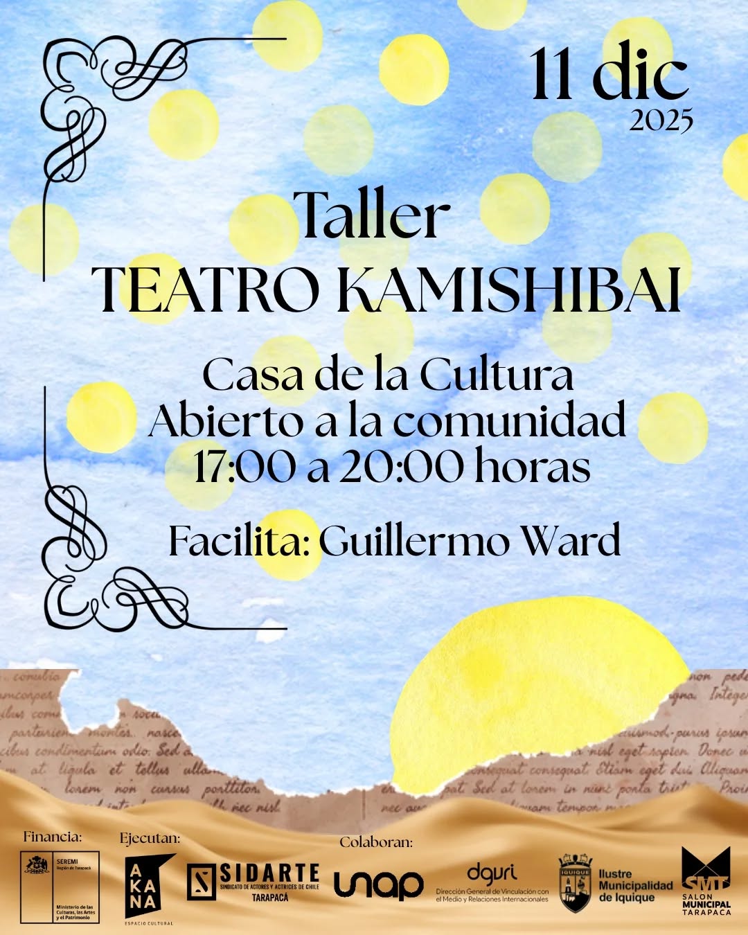 Taller de Kamishibai - Guillermo Ward Taller de Kamishibai - Guillermo Ward