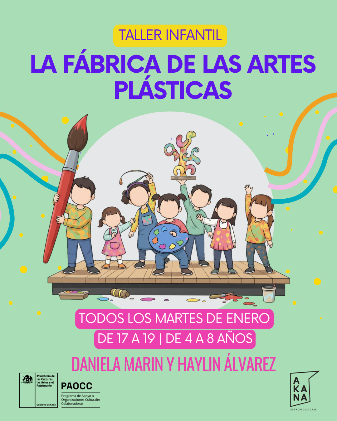 Taller infnatil La Fábrica de las Artes Plásticas