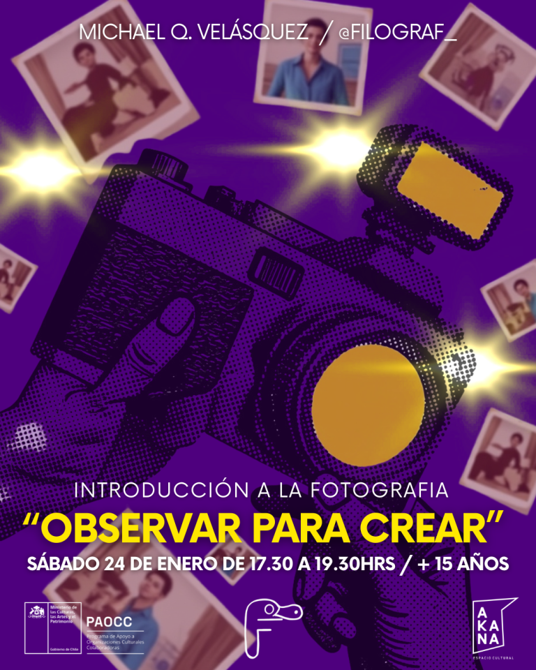 Taller Observar para crear en Akana 2026 Taller Observar para crear en Akana 2026