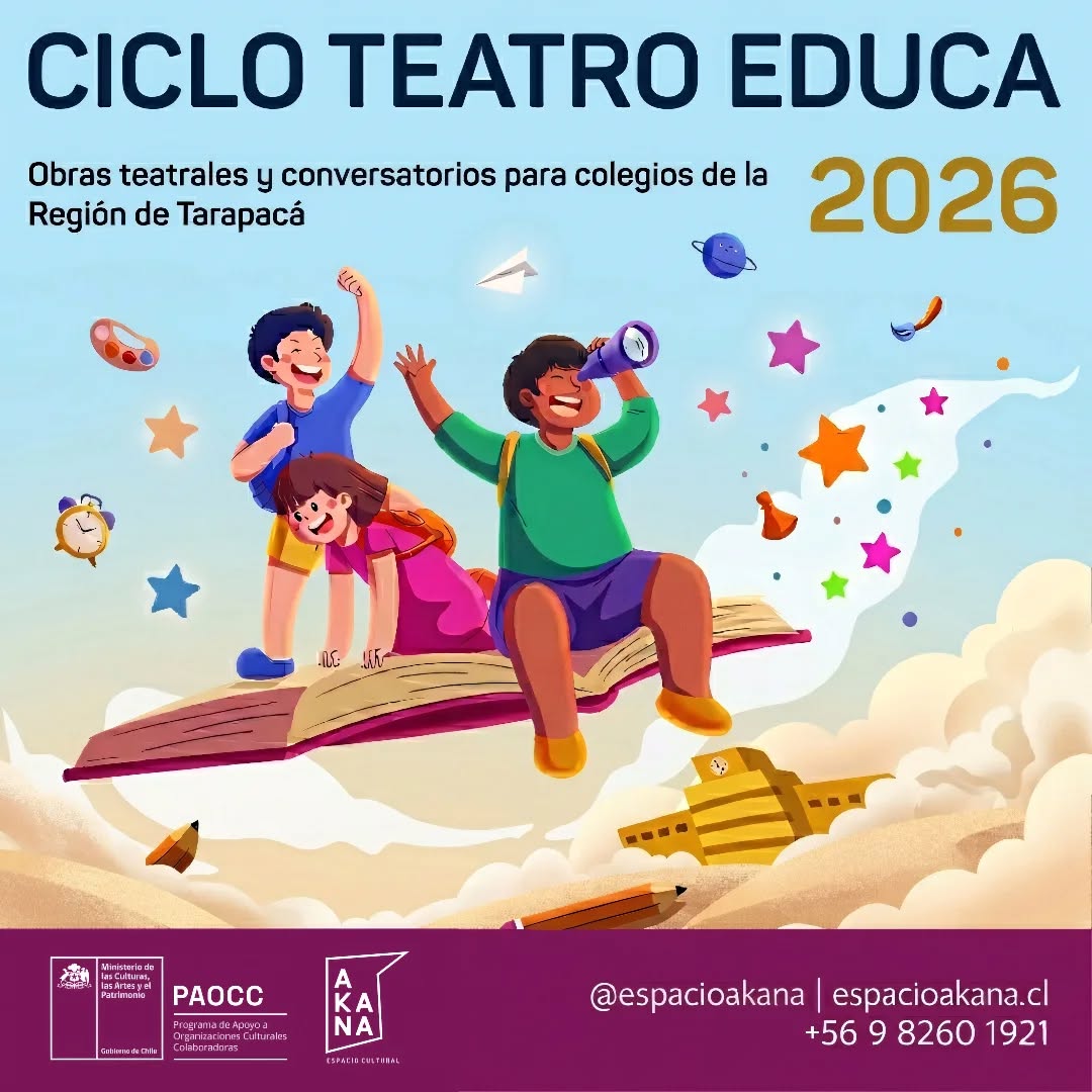Ciclo teatro educa 2026