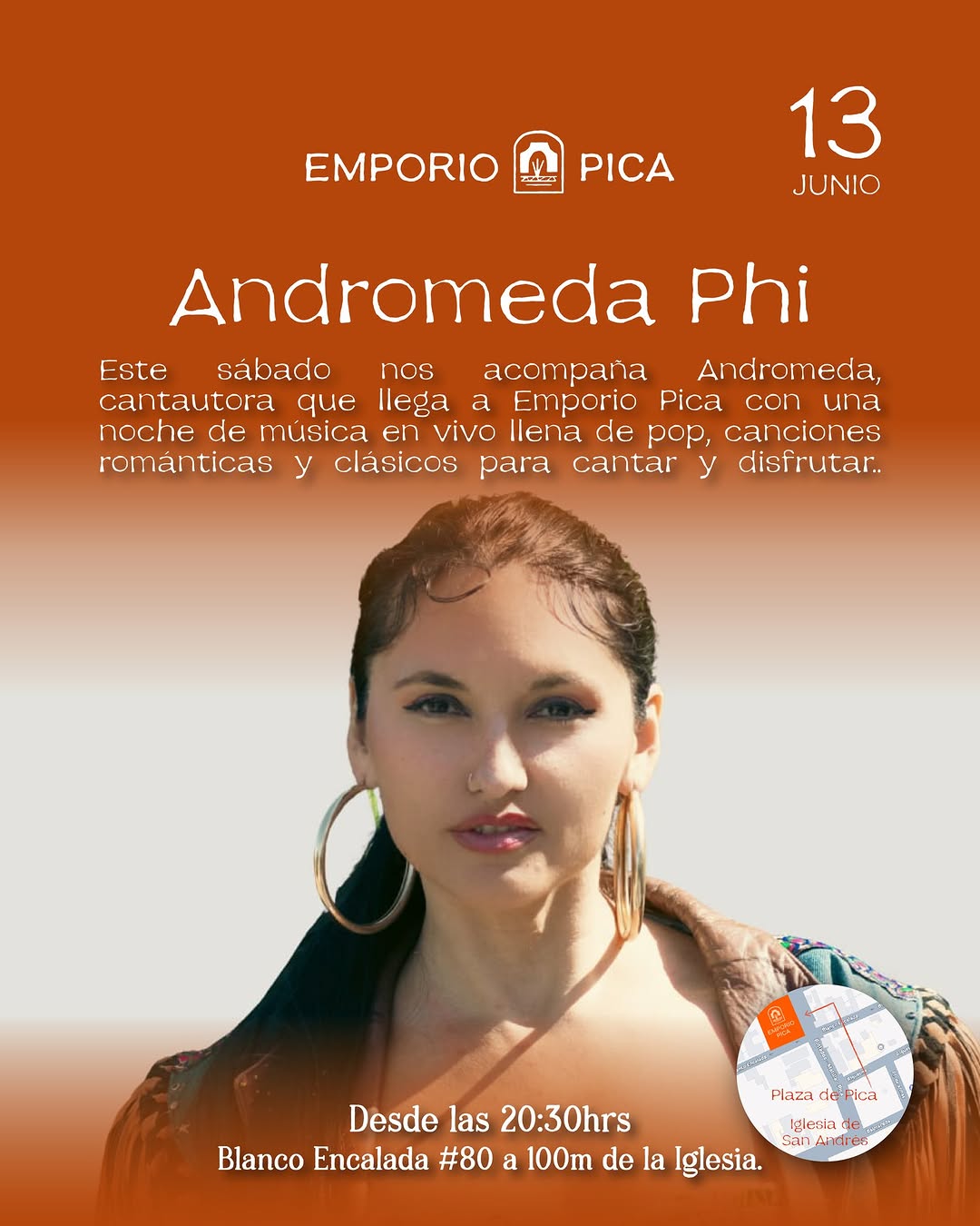 Andromeda Phi en Emporio Pica junio 2026
