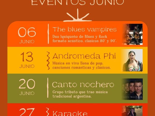 Cartelera Emporio Pica junio 2026