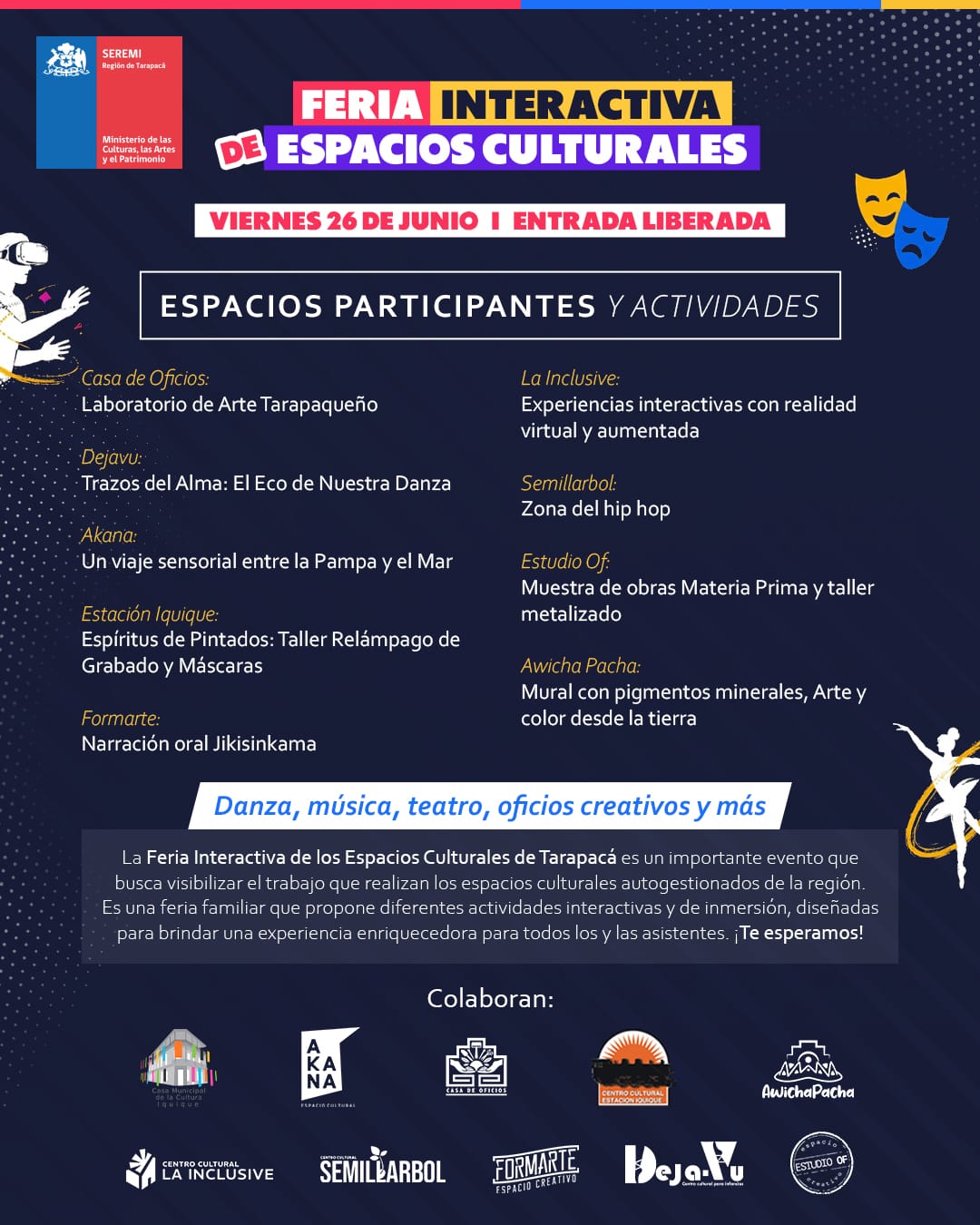 Feria Interactiva de Espacios Culturales Feria Interactiva de Espacios Culturales