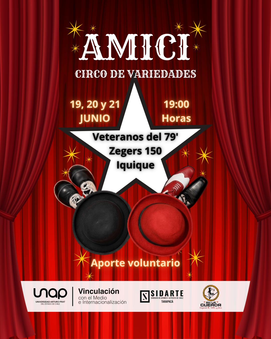 [JUN 26] AMICI Circo de variedades