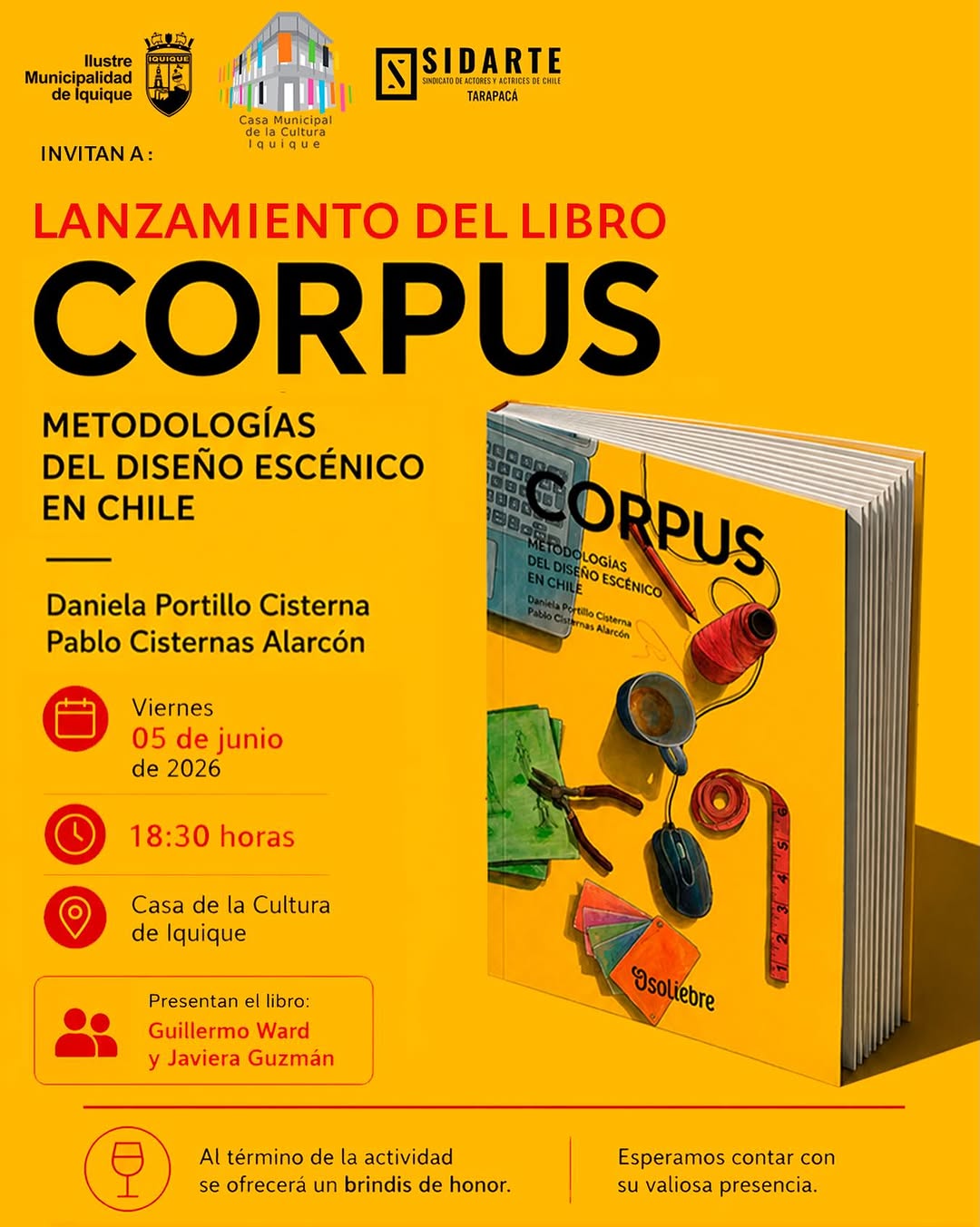 Lanzamiento libro CORPUS