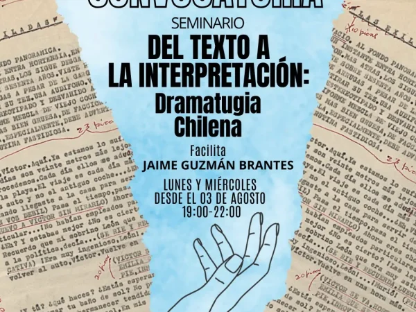 Del texto a la interpretación - Dramaturgia chilena