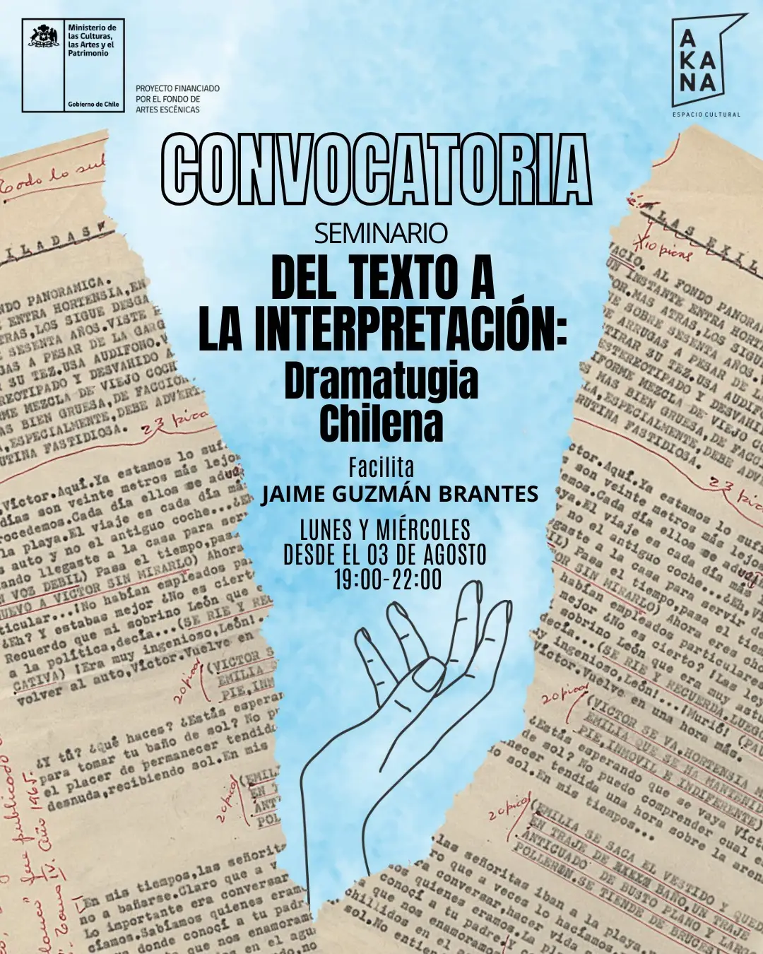 Del texto a la interpretación - Dramaturgia chilena