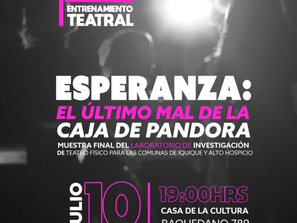 Muestra Entrenamiento Teatral 2026