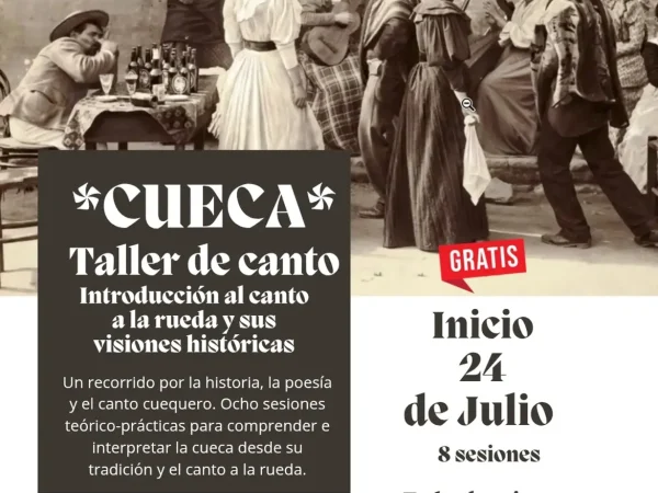 Taller de cueca en Espacio Akana