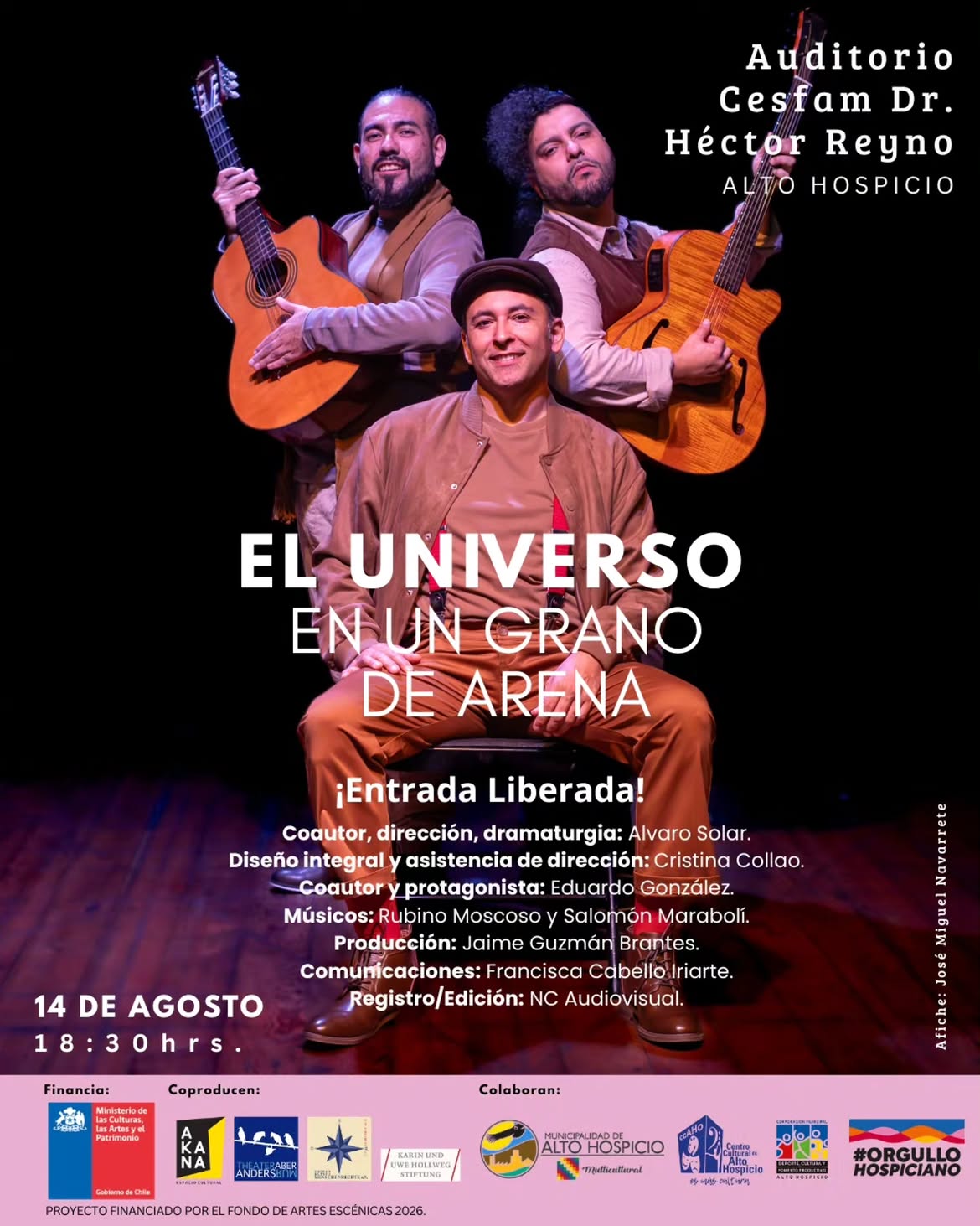 El universo en un grano de arena en Alto Hospicio El universo en un grano de arena en Alto Hospicio